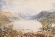 Joseph Mallord William Truner Ullswater from Gowbarrow Park Walter Fawkes Gallery(mk47) Sweden oil painting artist